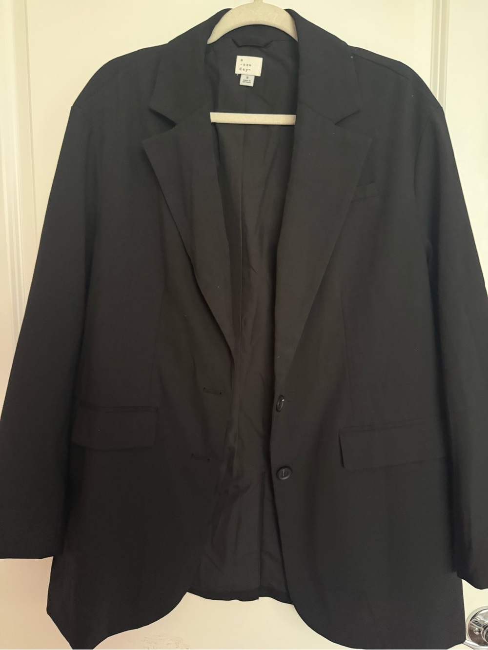 a new day Black Classic Notch Lapel Blazer